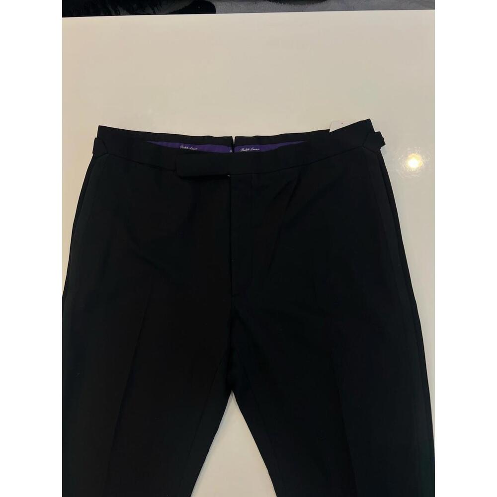 Ralph Lauren Purple Label Black Pants Size 46L - Picture 12 of 15